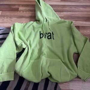 Charlie XCX BRAT hoodie